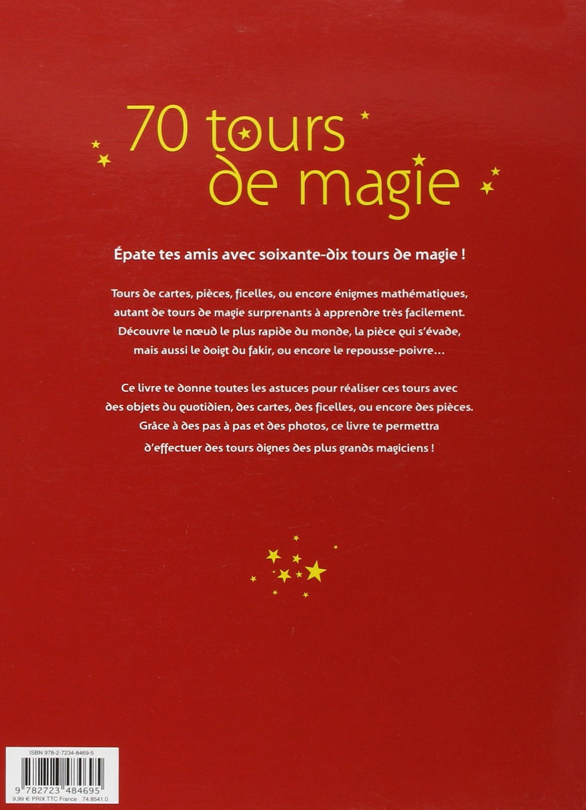 Livre 70 tours de magie - Collectif (Livre d'occasion) - ISBN 2723484696