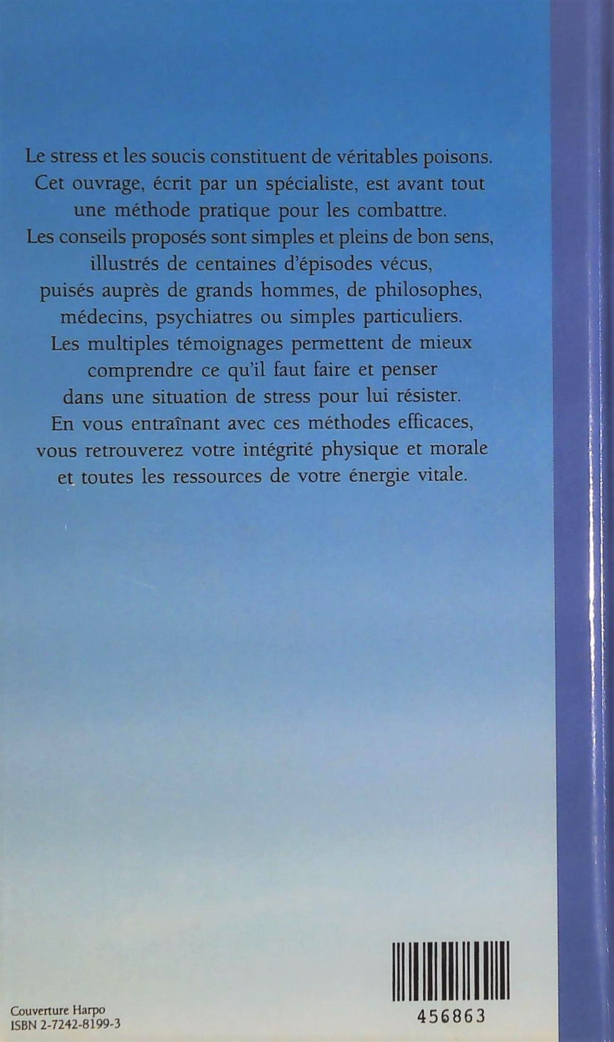 Livre Comment dominer le stress et les soucis - Dale Carnegie (Livre d'occasion) - ISBN 2724281993