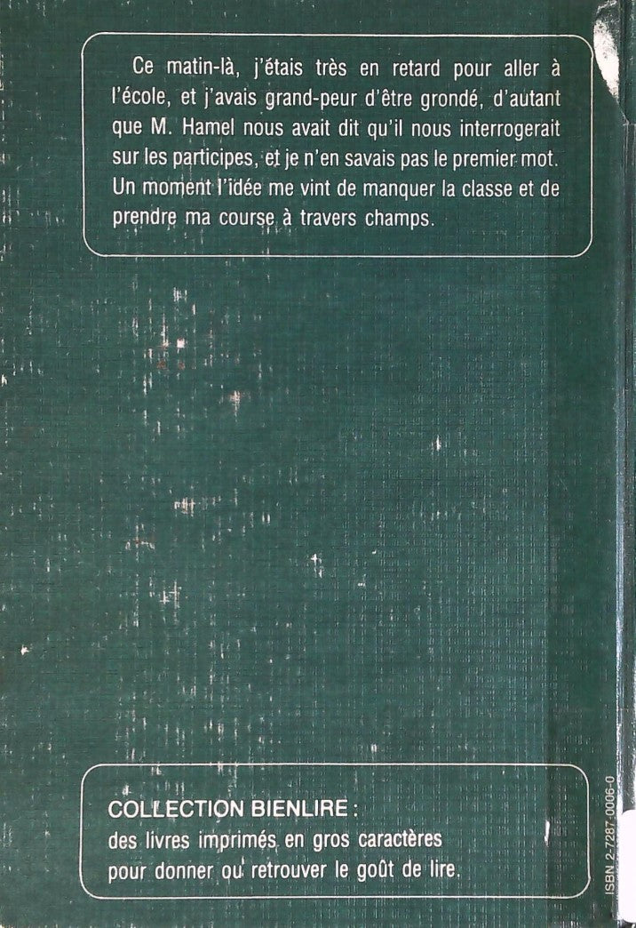 Bienlire : Contes du lundi (Alphonse Daudet)