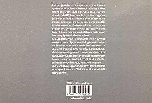 Livre 366 jours pour réfléchir à notre Terre - Yann Arthus-Bertrand (Livre d'occasion) - ISBN 273...