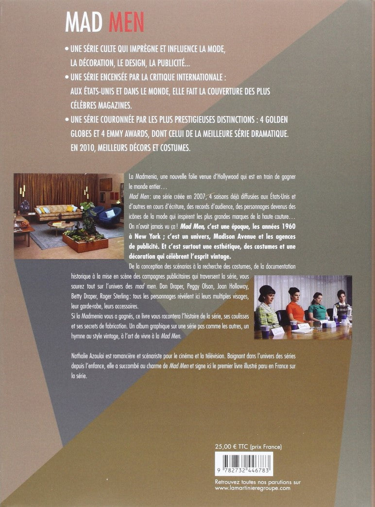 Livre Mad Men: Un art de vivre - Nathalie Azoulai (Livre d'occasion) - ISBN 2732446785