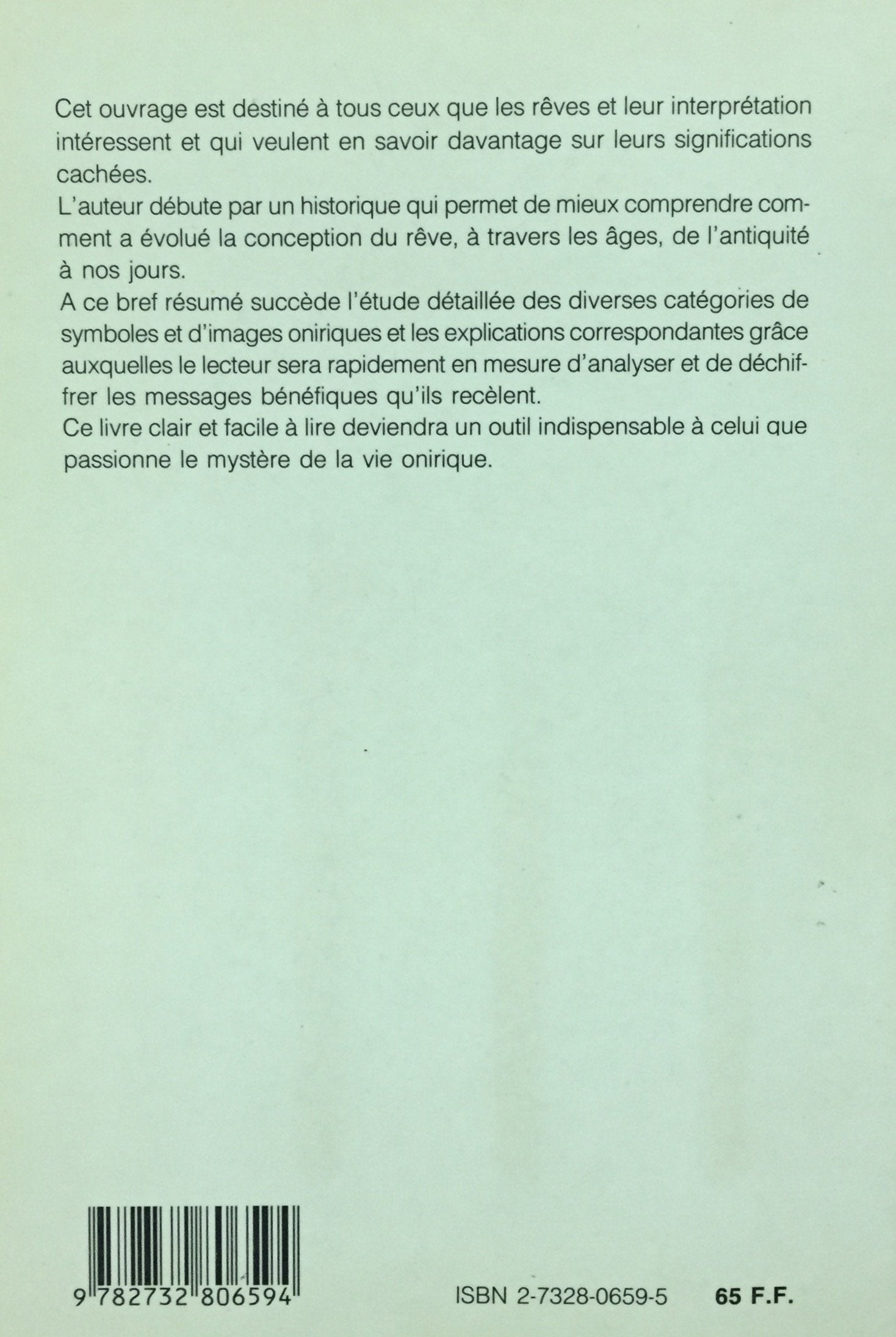 Livre Les rêves porte-bonheur - Angele Toffoli (Livre d'occasion) - ISBN 2732806595
