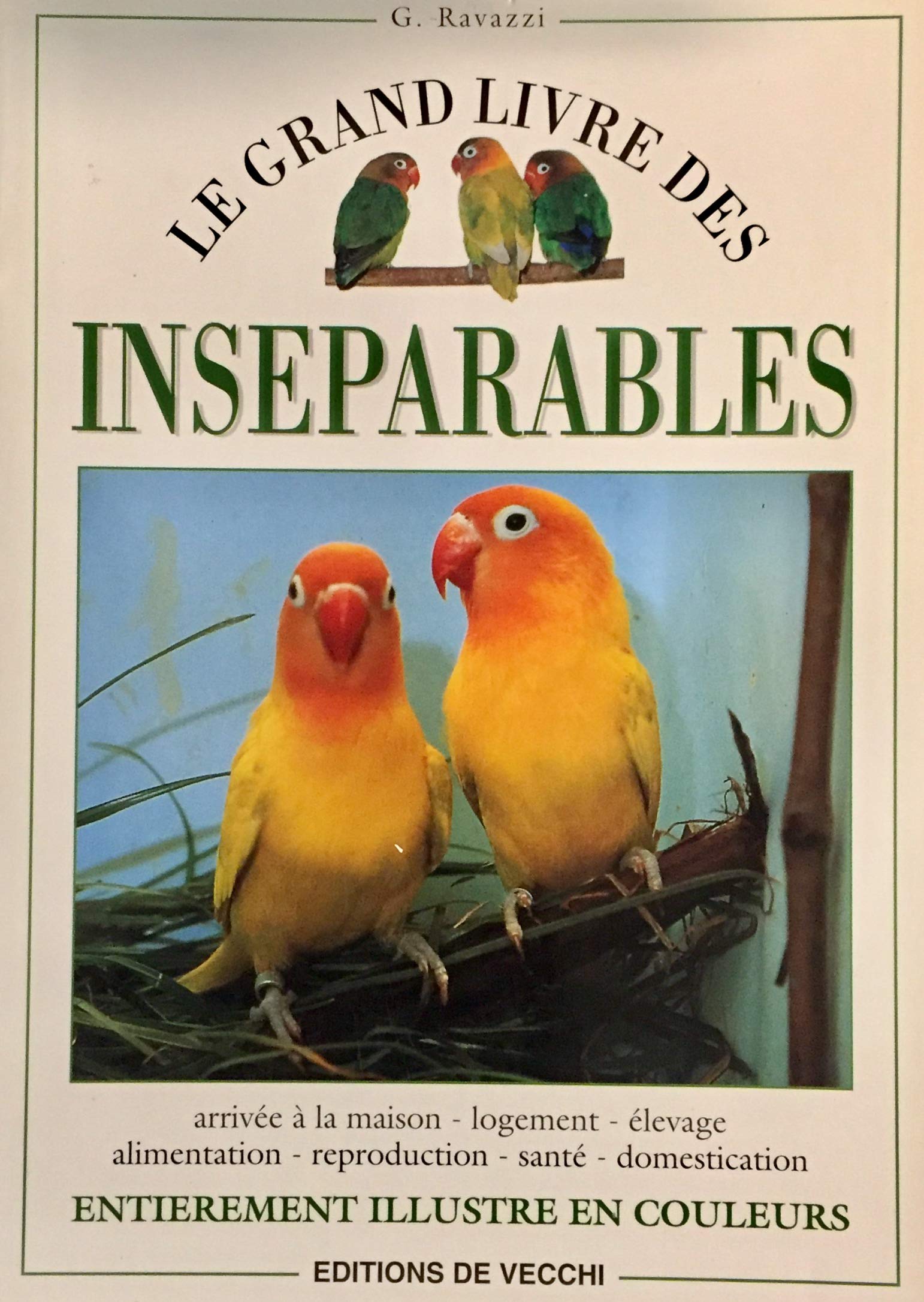 Livre Le grand livre des inséparables - G. Ravazzi (Livre d'occasion) - ISBN 2732824313