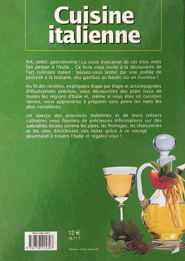 Livre Cuisine italienne - Collectif (Livre d'occasion) - ISBN 2738215300