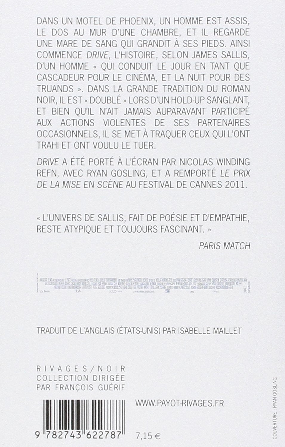 Livre Drive - James Sallis (Livre d'occasion) - ISBN 2743622784