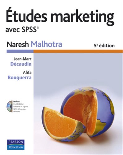 Livre Études marketing avec SPSS (5e édition) - Naresh Malhotra (Livre d'occasion) - ISBN 2744072613