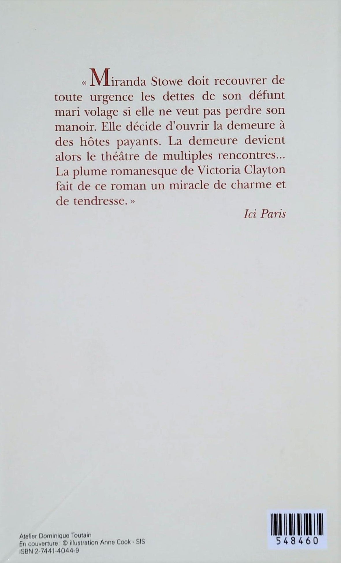 Livre Un mariage trop parfait - Victoria Clayton (Livre d'occasion) - ISBN 2744140449