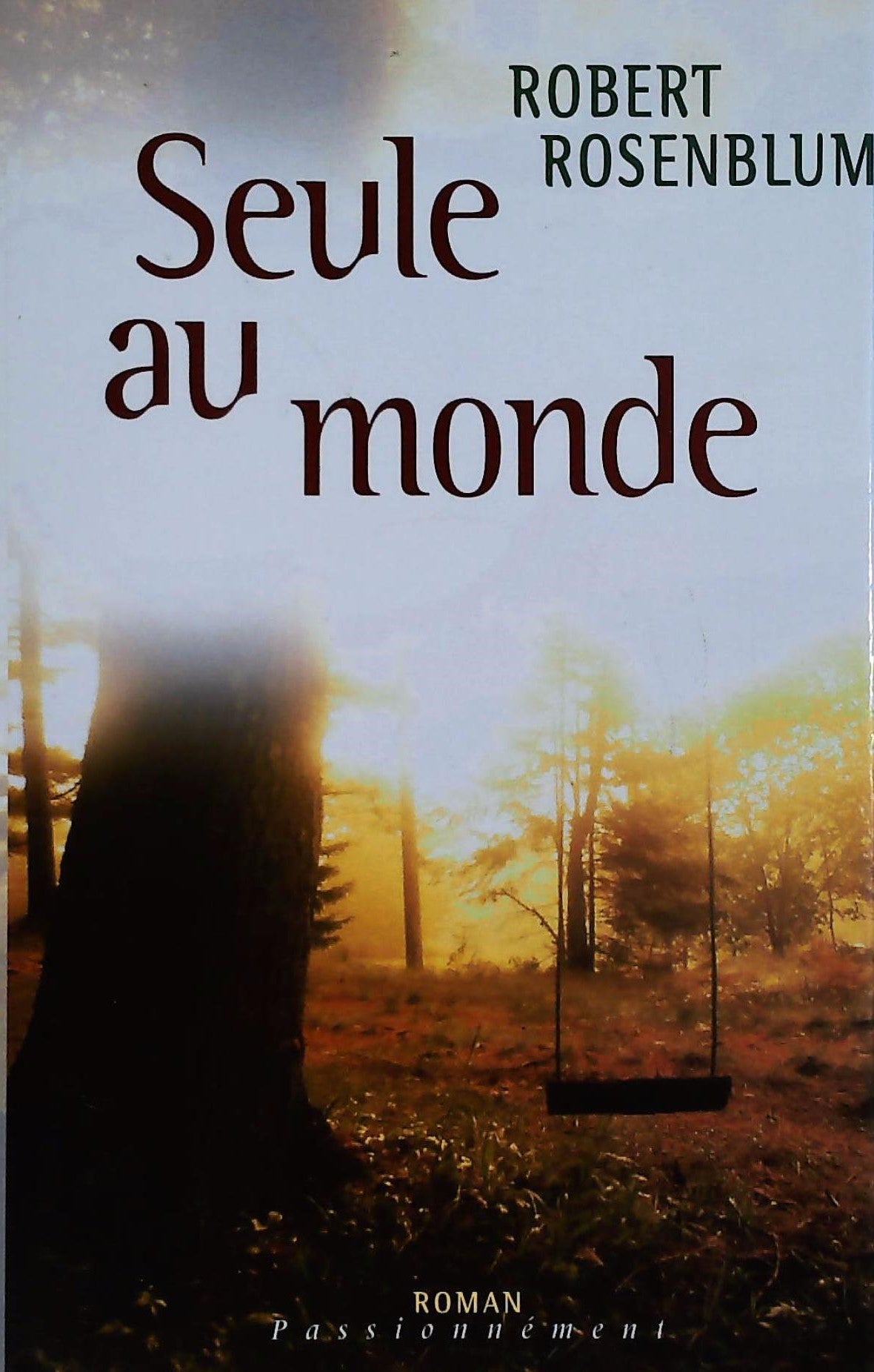 Livre Seul au monde - Robert Rosenblum (Livre d'occasion) - ISBN 274415038X