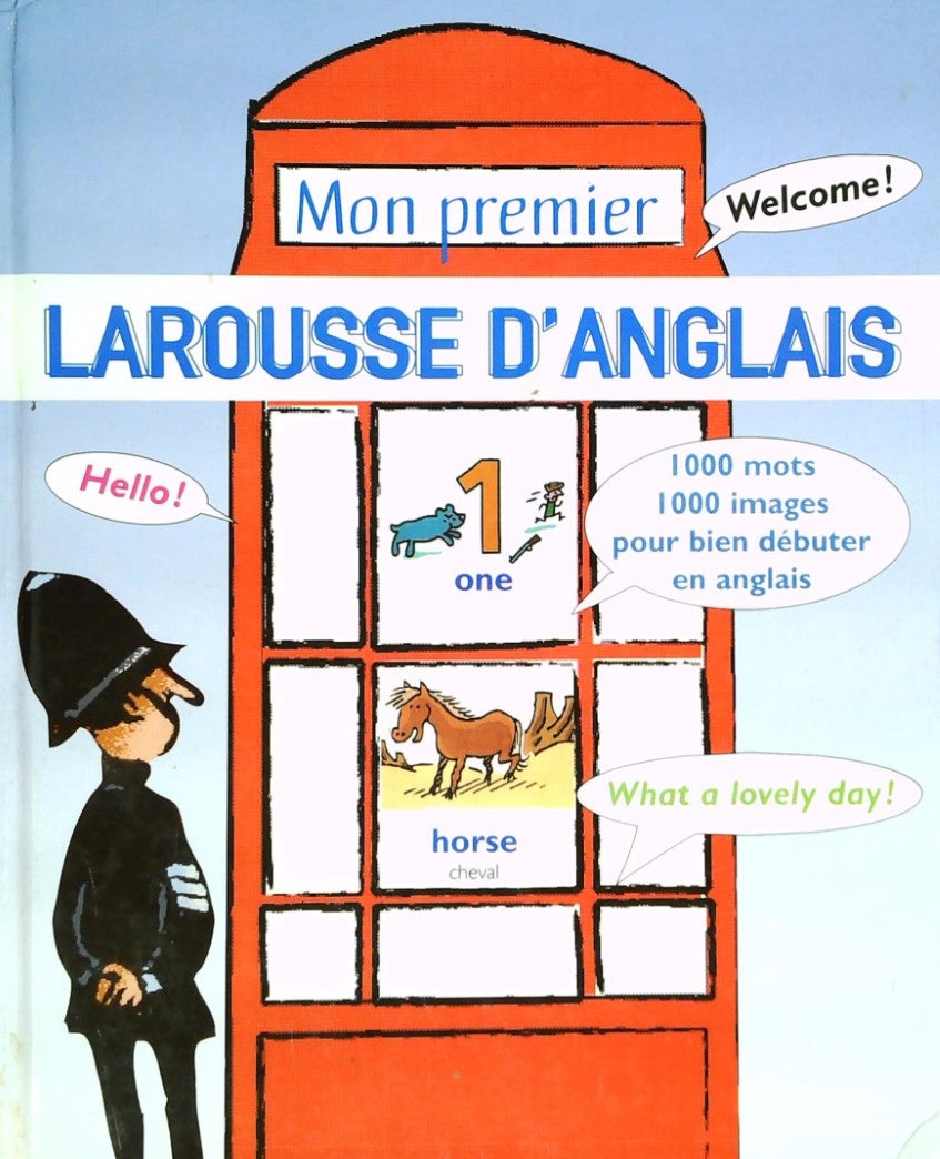 Livre Mon premier Larousse d'anglais (Livre d'occasion) - ISBN 2744159727