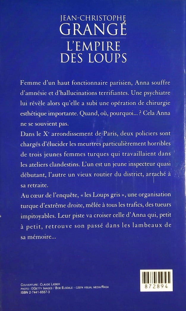 L'empire des loups (Jean-Christophe Grangé)