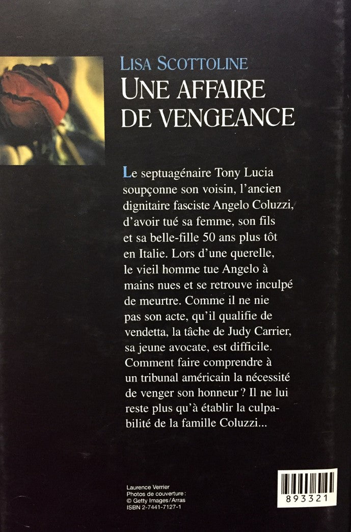 Livre Une affaire de vengeance - Michel Ganstel (Livre d'occasion) - ISBN 2744171271