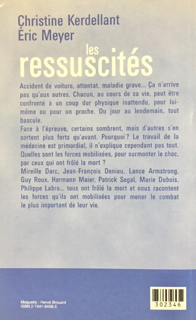 Livre Les ressuscités - Christine Kerdellant (Livre d'occasion) - ISBN 2744184985