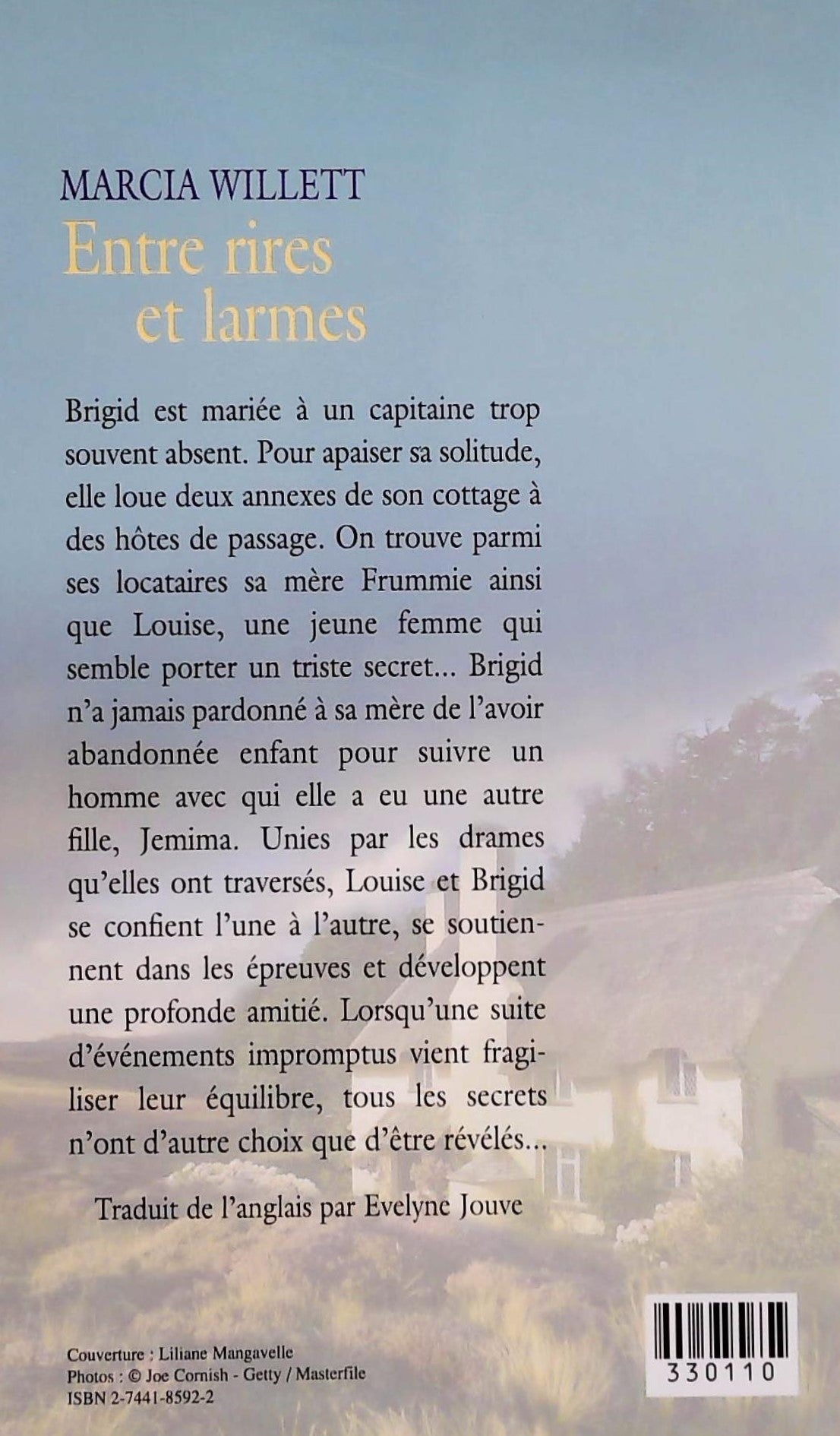 Livre Entre rires et larmes - Marcia Willett (Livre d'occasion) - ISBN 2744185922