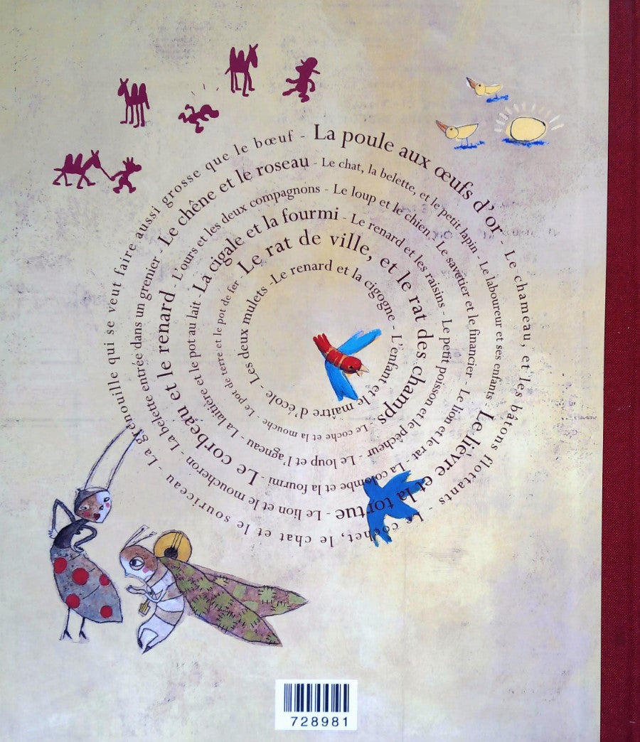 Livre Fable de Jean de la Fontaine - Collectif (Livre d'occasion) - ISBN 2744187860