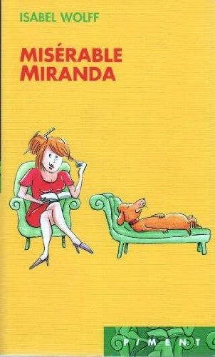 Livre Misérable Miranda - Isabel Wolff (Livre d'occasion) - ISBN 2744194298