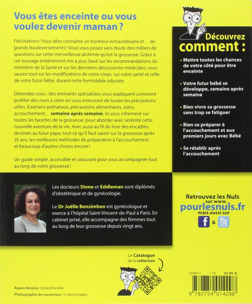 Livre La grossesse pour les nuls - Collectif (Livre neuf) - ISBN 2754014292
