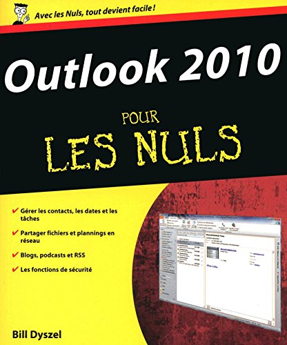 Livre Outlook 2010 pour les nuls (Livre d'occasion) - ISBN 2754020306