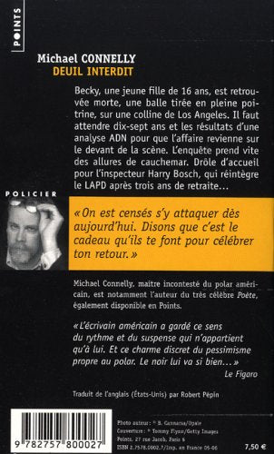 Livre Deuil interdit - Michael Connelly (Livre d'occasion) - ISBN 2757800027