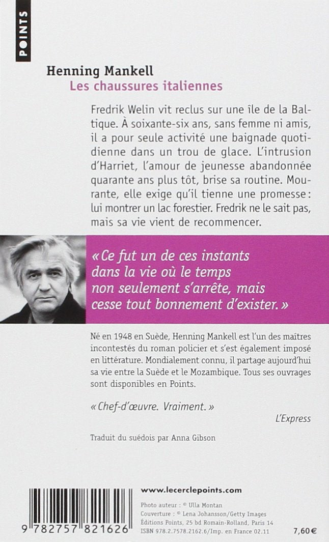 Livre Les chaussures italiennes (Henning Mankell) (Livre d'occasion) - ISBN 2757821628