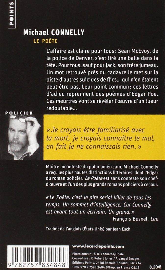 Livre Le poète - Michael Connelly (Livre d'occasion) - ISBN 2757834843