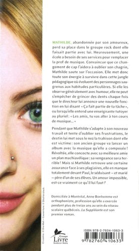 Livre La suppléante - Anne Bonhomme (Livre d'occasion) - ISBN 2760410633