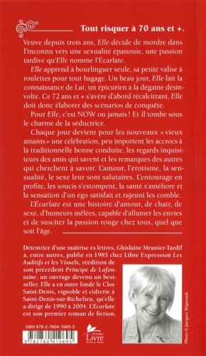 Livre L'Écarlate - Ghislaine Meunier-Tardif (Livre neuf) - ISBN 2760410692