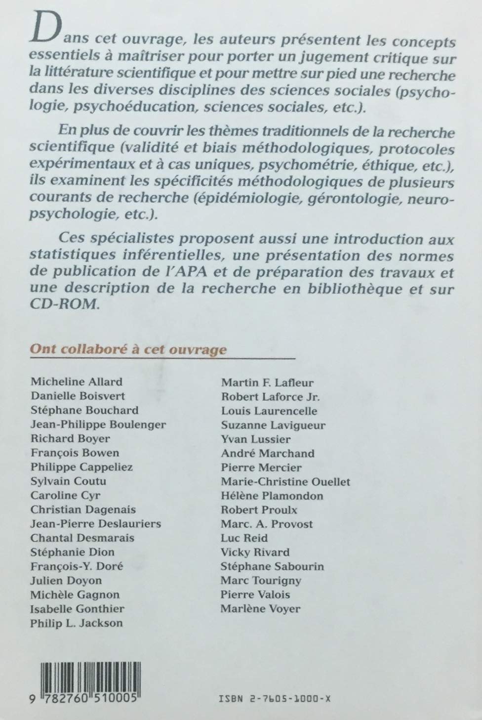 Recherche psychosociale: pour harmoniser recherche et pratique