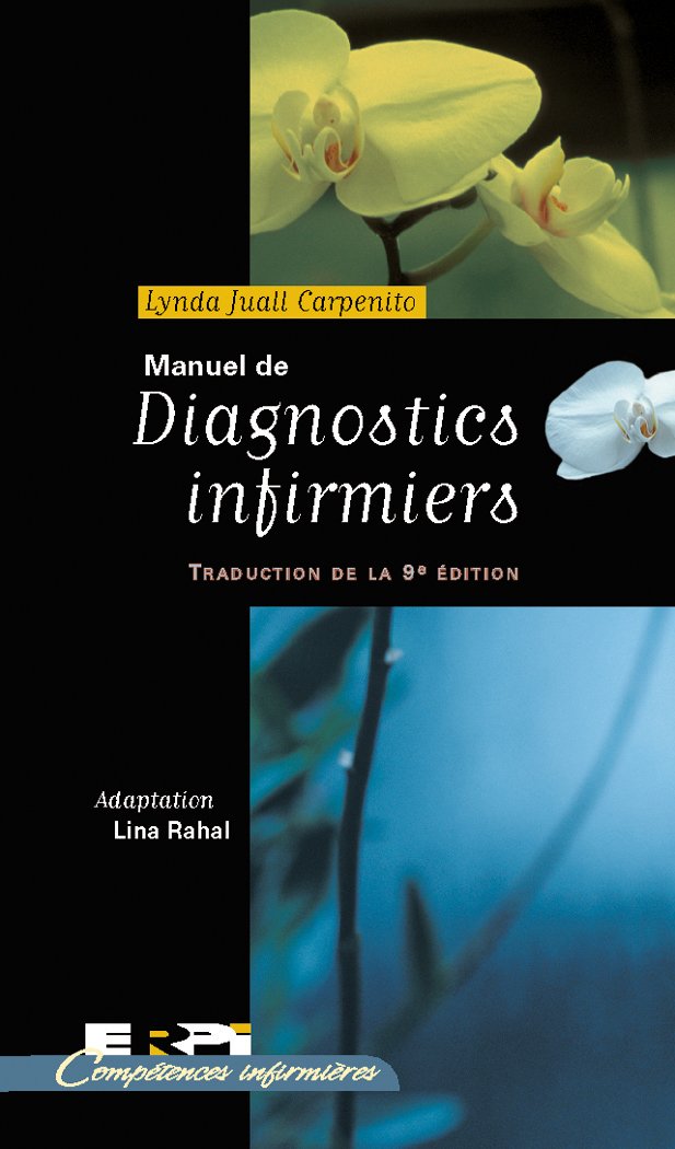Livre Manuel de diagnostics infirmiers - Lynda Juall Carpenito (Livre d'occasion) - ISBN 2761312732