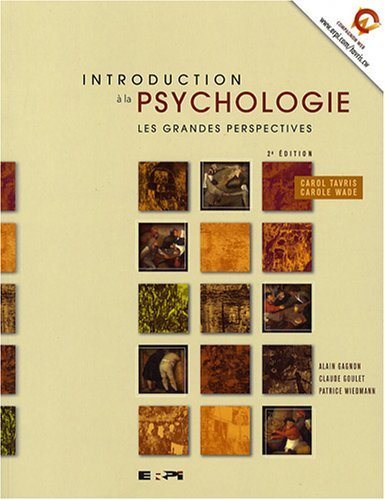 Livre ISBN 276132191X Introduction à la psychologie : Les grande perspectives (2e édition)