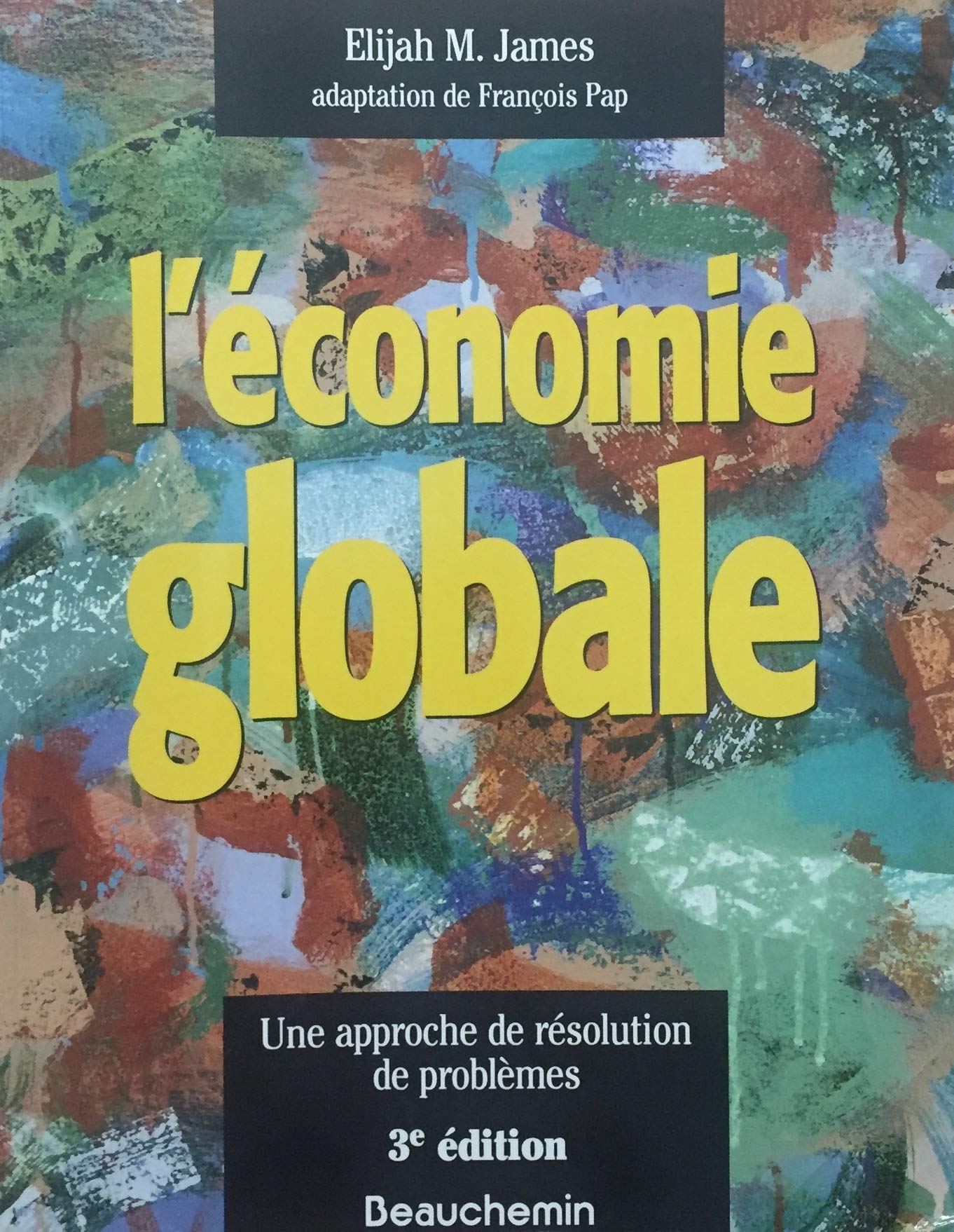 Livre L'économie globale: Une approche de résolution de problèmes - Elijah M. James (Livre d'occa...