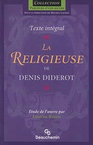 Livre La religieuse - Denis Diderot (Livre neuf) - ISBN 2761611918