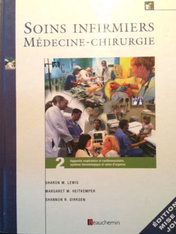 Livre Soins infirmiers : médecine-chirurgie - Collectif (Livre d'occasion) - ISBN 276162033X