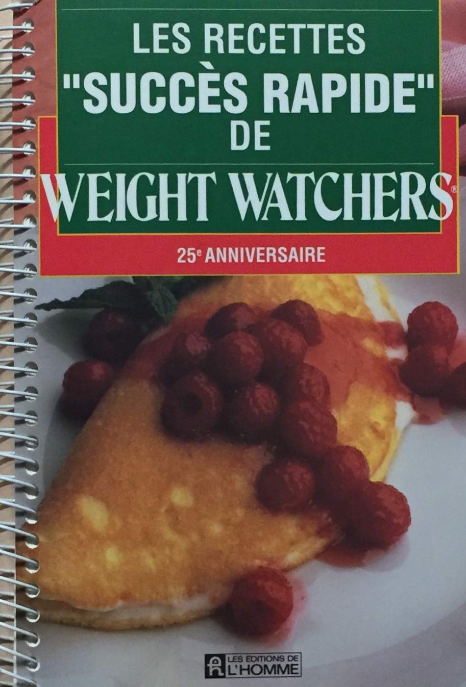 Livre ISBN 2761907256 Les recettes succès rapide de Weight Watchers (Weight Watchers)