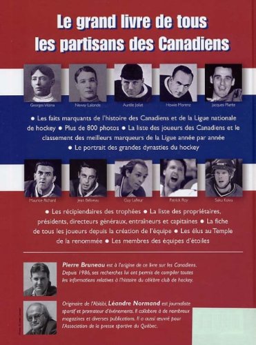 La glorieuse histoire des Canadiens (Pierre Bruneau)