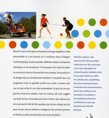 Livre Le plaisir de bouger - Nathalie Lambert (Livre d'occasion) - ISBN 2761921127