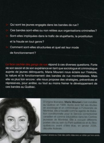 Livre La face cachée des gangs de rues (Livre neuf) - ISBN 2761922530