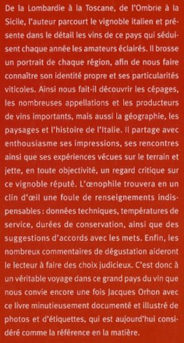 Livre Le nouveau guide des vins d'Italie (2007) - Jacques Orhon (Livre d'occasion) - ISBN 2761924371