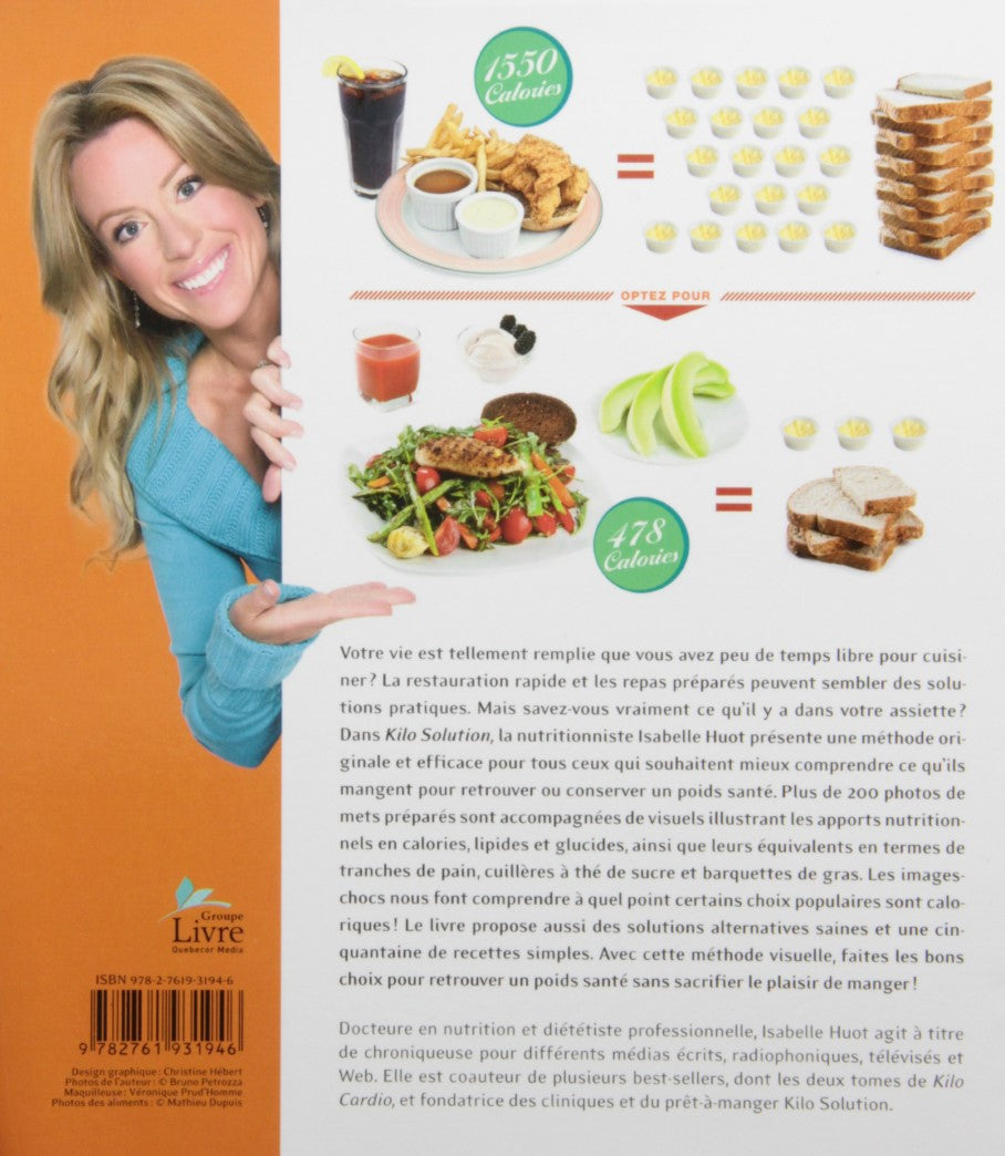 Livre Kilo Solution: Une méthode visuelle pour perdre du poids - Isabelle Huot (Livre d'occasion)...