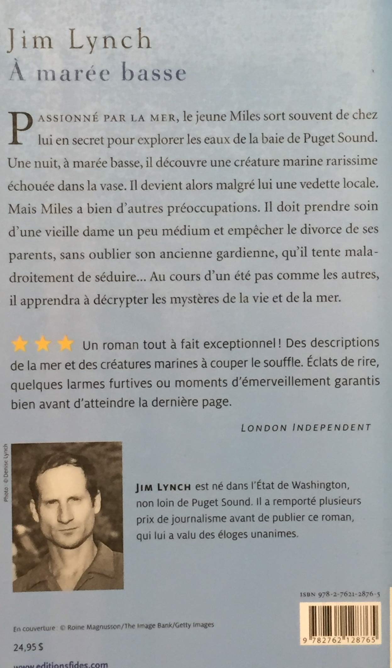 Livre À marée basse - Jim Lynch (Livre d'occasion) - ISBN 2762128765