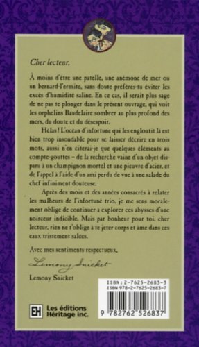 Livre La grotte Gorgone - Lemony Snicket (Livre d'occasion) - ISBN 2762526833
