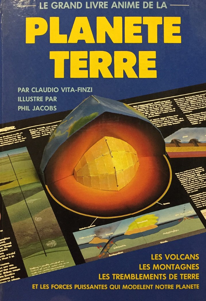 Livre Le grand livre animé de la planète Terre (Livre d'occasion) - ISBN 2762552435