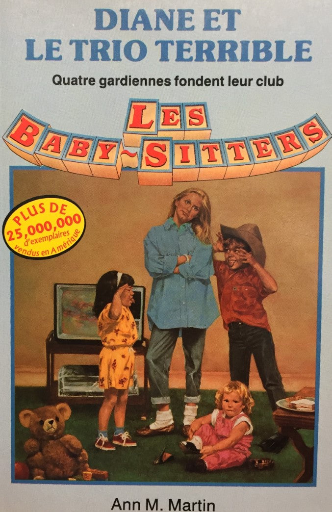 Les Baby-Sitters (Série régulière) # 5 : Diane et le trio terrible - Ann M. Martin