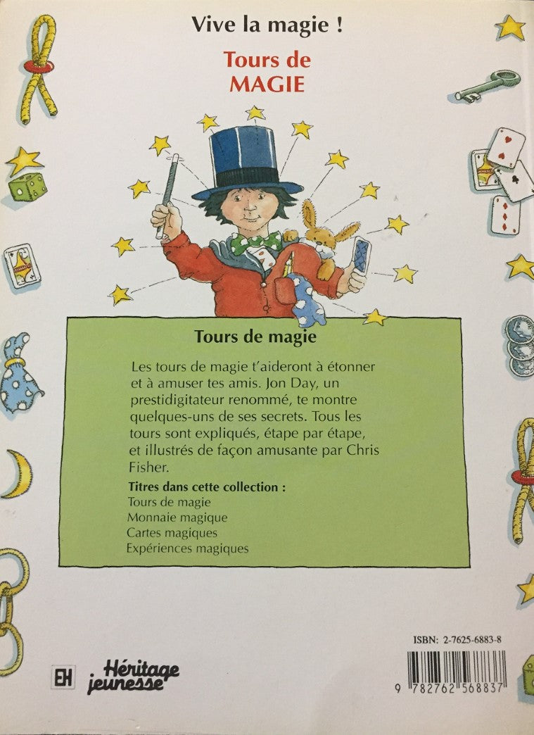 Livre Tours de magie (Livre d'occasion) - ISBN 2762568838