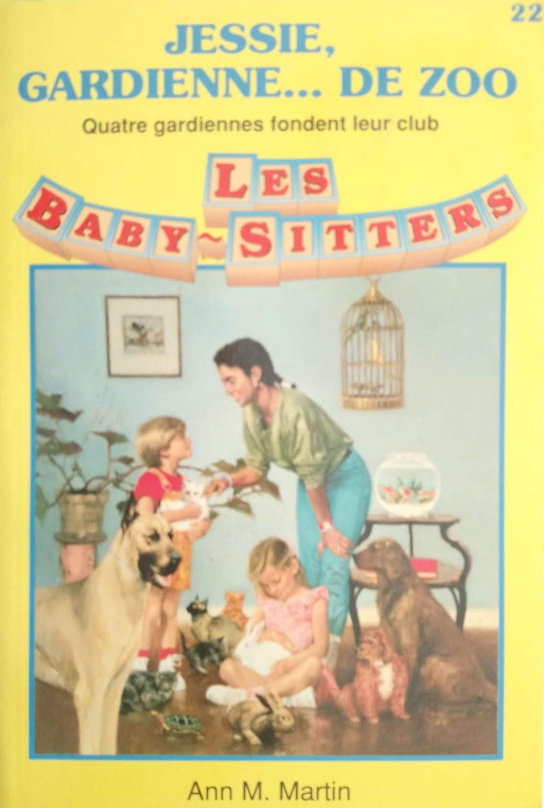 Livre Les Baby-Sitters (Série régulière) # 22 : Jessie, gardienne...de zoo (Ann M. Martin)...