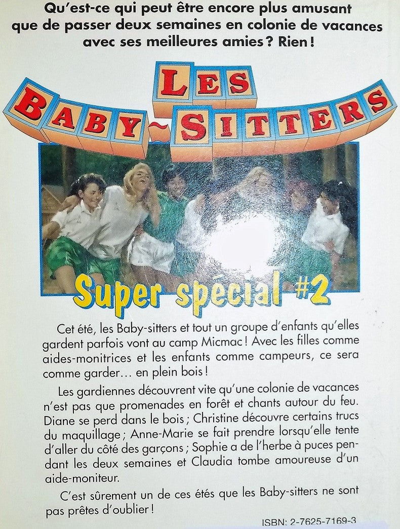 Livre Les Baby-Sitters (Super Special) # 2 : Les vacances d'été des Baby-sitters (Ann M. Martin)...