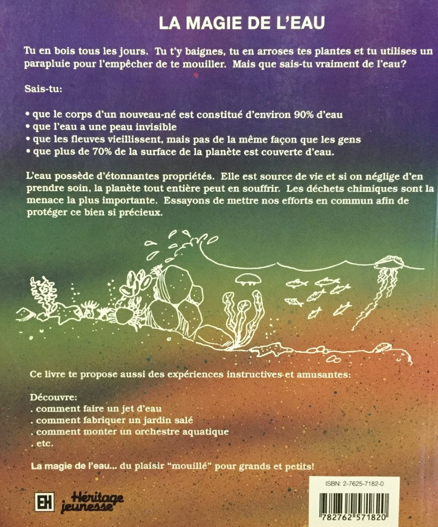 Livre La magie de l'eau - Deborah Seed (Livre d'occasion) - ISBN 2762571820