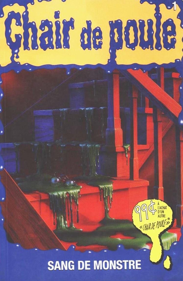 Livre Sang de monstre - R.L. Stine (Livre d'occasion) - ISBN 2762574404