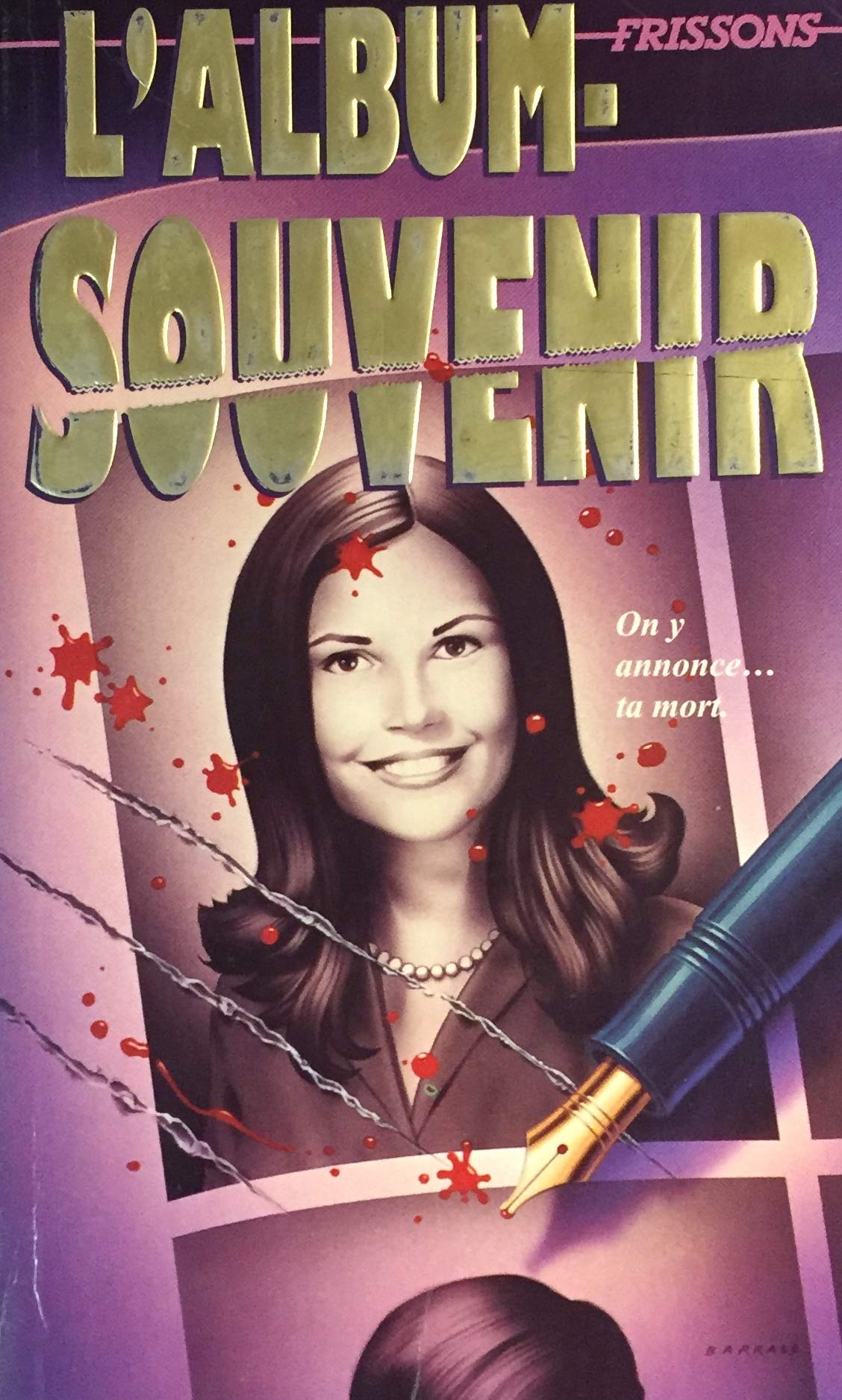 Livre Frissons # 50 : L'album-souvenir (Peter Lerangis) (Livre d'occasion) - ISBN 2762578973