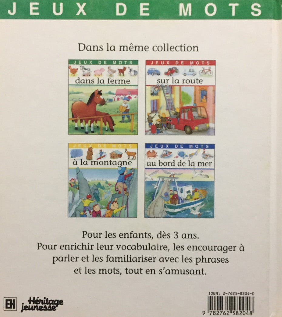 Livre Dans la ferme (Livre d'occasion) - ISBN 2762582040