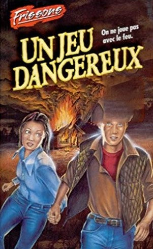 Livre Frissons # 62 : Un jeu dangereux (R.L. Stine) (Livre d'occasion) - ISBN 276258437X